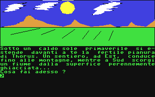 Nigel Stevenson - La Legge di Thorus - Commodore 64 game