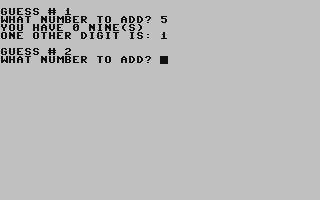 Nines - Commodore 64 game