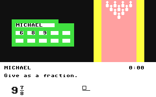 Number Bowling - Commodore 64 game