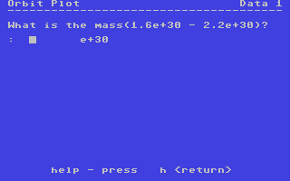 Orbit Plot