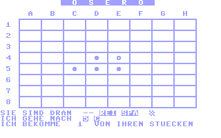 Osero - Commodore 64 game
