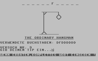 Ordinary Hangman, The