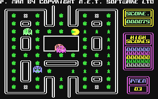 P. Man - Commodore 64 game