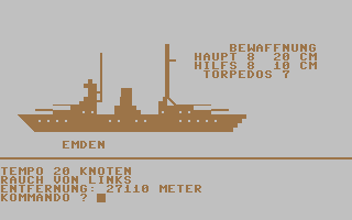 Panzerkreuzer - Commodore 64 game