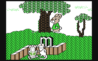 Peter Rabbit Reading - Commodore 64 game