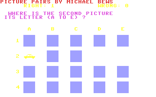 Picture Pairs