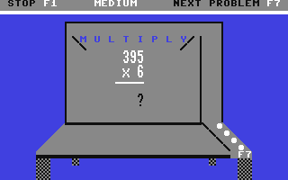 Pinball Math - Commodore 64 game