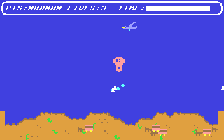 Pionier Ballon - Commodore 64 game