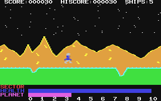 Planet Ranger - Commodore 64 game