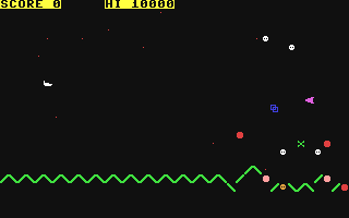 Psion Attack - Commodore 64 game