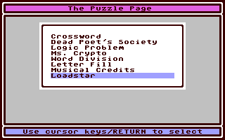 Puzzle Page #101, The