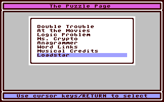 Puzzle Page #123, The