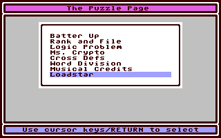 Puzzle Page #126, The