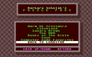Puzzle Page #167, The - Commodore 64 game