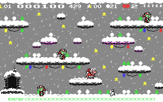 Quasimodo's Christmas Caper - Commodore 64 game