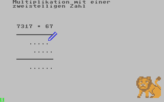 Rechenlowe, Der - Fit in der Multiplikation und Division (3./4. Schuljahr)