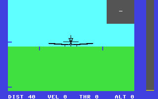RCFS 64 - Radio Controlled Flight Simulator - Commodore 64 game