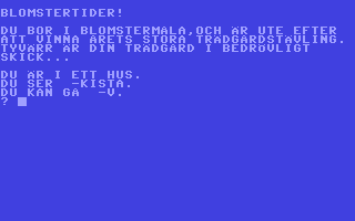 Rabatt-aventyr - Commodore 64 game