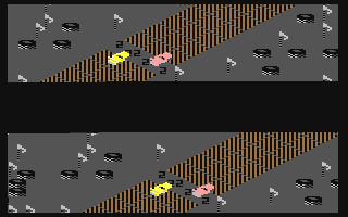 Racing Destruction Set - Commodore 64 game