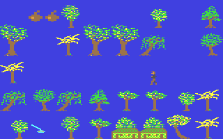 Raddish in the Jungle - Commodore 64 game