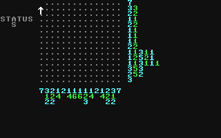 Raetselfhafte Steintafeln - Commodore 64 game