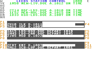 Rail Traffic Control - Leeds City