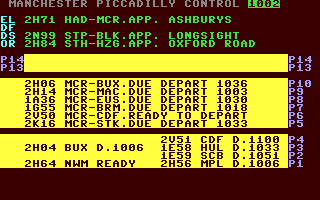 Rail Traffic Control - Manchester Piccadilly