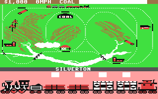 Railroad Tycoon - Commodore 64 game