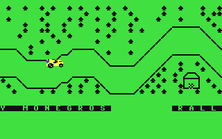 Rally Monegros - Commodore 64 game