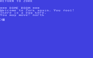 Return to Zork