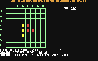 Reversi - Commodore 64 game