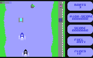 River Chase - Commodore 64 game