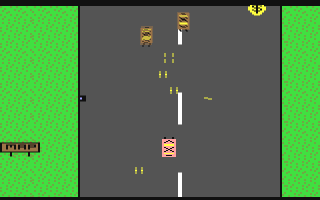 Road Duels - The Corvette - Commodore 64 game