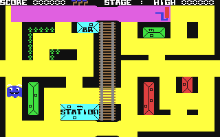 Road Roller - Commodore 64 game
