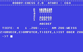 Robby-Chess 2.0 - Commodore 64 game