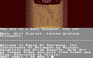 Robin of Sherwood - The Touchstones of Rhiannon - Commodore 64 game