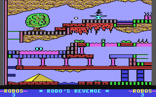 Robo's Revenge - Commodore 64 game