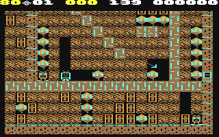 Robot Dash 01 - Commodore 64 game