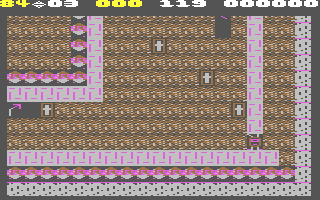 Robot Dash 14 - Commodore 64 game