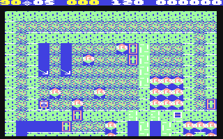 Robot Dash 18 - Commodore 64 game