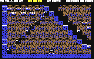 Robot Dash 25 - Commodore 64 game