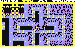 Robot Dash 28 - Commodore 64 game