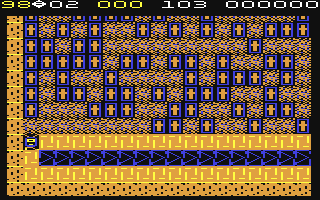 Robot Dash 32 - Commodore 64 game