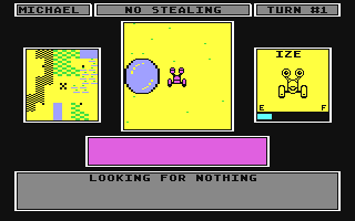 Robot Rascals - A Zany Scavenger Hunt - Commodore 64 game