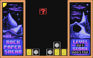 Rock Paper Shear - Commodore 64 game
