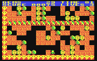 Rockford - The Arcade Game - Commodore 64 game