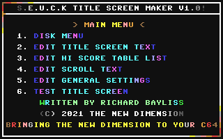 SEUCK Title Screen Maker