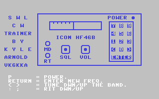 SWL Morse Code Trainer