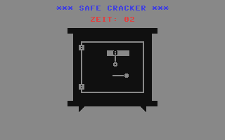 Safe Cracker