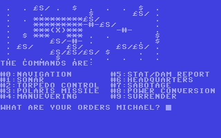 Sea Battle v2 - Commodore 64 game